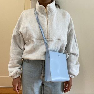 Genuine Leather Steven Alan Baby Blue Crossbody